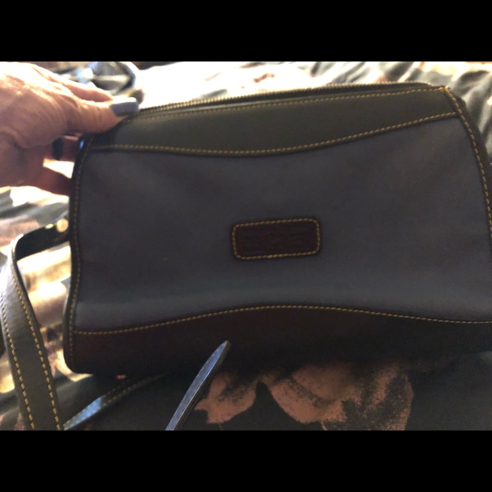 Dooney and bourke blue purse